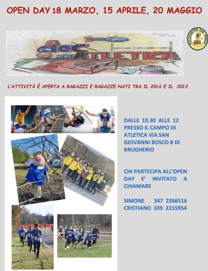 Open Day atletica 23