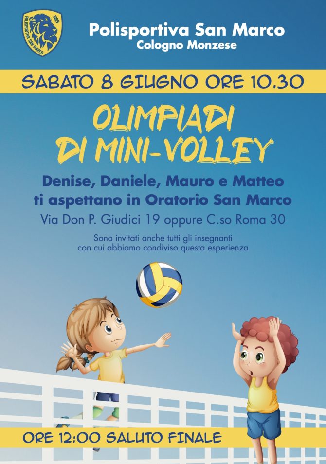 Olimpiadi MiniVolley