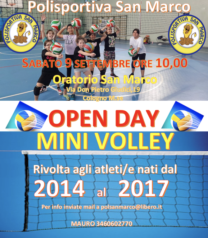 OpenDayVolleySettembre